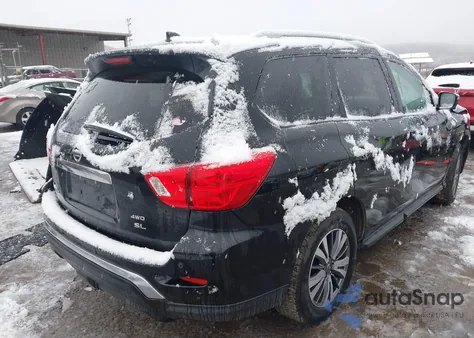 2019 Nissan Pathfinder Sl from USA, damaged, VIN 5N1DR2MM5KC600736